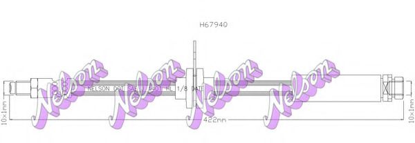BROVEX-NELSON H6794Q Тормозной шланг для FORD (Форд) BROVEX-NELSON H6794Q Тормозной шланг для FORD (Форд)