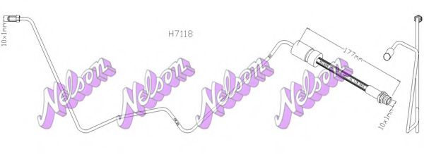 BROVEX-NELSON H7118 Тормозной шланг для FORD (Форд) BROVEX-NELSON H7118 Тормозной шланг для FORD (Форд)