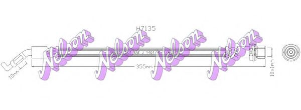 BROVEX-NELSON H7135 Тормозной шланг для LEXUS (Лексус) BROVEX-NELSON H7135 Тормозной шланг для LEXUS (Лексус)