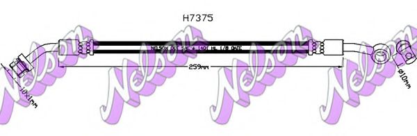 BROVEX-NELSON H7375 Тормозной шланг для KIA CARNIVAL / GRAND CARNIVAL III (Киа Cарнивал / гранд карнивал 2и) BROVEX-NELSON H7375 Тормозной шланг для KIA CARNIVAL / GRAND CARNIVAL III (Киа Cарнивал / гранд карнивал 2и)