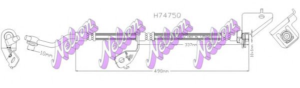 BROVEX-NELSON H7475Q Тормозной шланг для HYUNDAI TUCSON (Хендай Туксон) BROVEX-NELSON H7475Q Тормозной шланг для HYUNDAI TUCSON (Хендай Туксон)