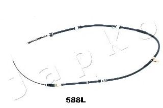 JAPKO 131588L Трос, стояночная тормозная система для MITSUBISHI L 300 STARWAGON (Митсубиши/митсубиси Л 300 старвагон) JAPKO 131588L Трос, стояночная тормозная система для MITSUBISHI L 300 STARWAGON (Митсубиши/митсубиси Л 300 старвагон)