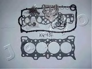 JAPKO 48432 Комплект прокладок, головка цилиндра для HONDA (Хонда) JAPKO 48432 Комплект прокладок, головка цилиндра для HONDA (Хонда)