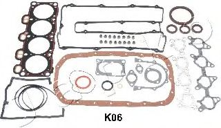 JAPKO 49K06 Комплект прокладок, двигатель для MAZDA 626 III (Мазда 626 3) JAPKO 49K06 Комплект прокладок, двигатель для MAZDA 626 III (Мазда 626 3)