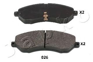 JAPKO 50026 Тормозные колодки для TATA ARIA (Тата Ариа) JAPKO 50026 Тормозные колодки для TATA ARIA (Тата Ариа)