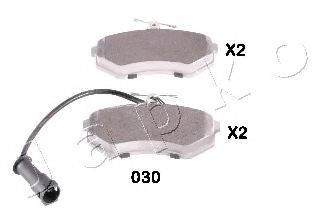 JAPKO 50030 Тормозные колодки для CHERY J11 (Чери Ж11) JAPKO 50030 Тормозные колодки для CHERY J11 (Чери Ж11)