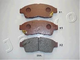 JAPKO 50264 Тормозные колодки для TOYOTA CARINA E (Тойота/тоета Карина е) JAPKO 50264 Тормозные колодки для TOYOTA CARINA E (Тойота/тоета Карина е)