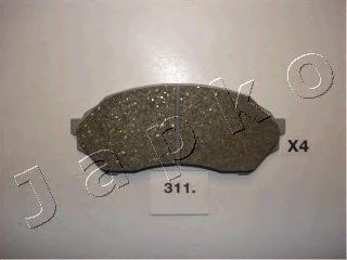 JAPKO 50311 Тормозные колодки для MAZDA 323 ASTINA VI (Мазда 323 астина 6) JAPKO 50311 Тормозные колодки для MAZDA 323 ASTINA VI (Мазда 323 астина 6)