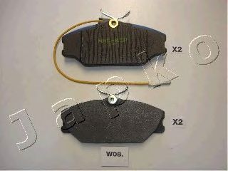 JAPKO 50W08 Тормозные колодки для DAEWOO LUBLIN II (Дэу Лублин 2) JAPKO 50W08 Тормозные колодки для DAEWOO LUBLIN II (Дэу Лублин 2)