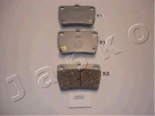 JAPKO 51256 Тормозные колодки для CHERY J11 (Чери Ж11) JAPKO 51256 Тормозные колодки для CHERY J11 (Чери Ж11)