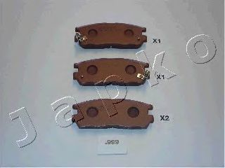JAPKO 51999 Тормозные колодки для GREAT WALL HAVAL 5 (Грейтвол Хаvал 5) JAPKO 51999 Тормозные колодки для GREAT WALL HAVAL 5 (Грейтвол Хаvал 5)