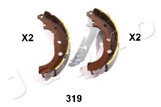 JAPKO 55319 Тормозные колодоки для MAZDA AXELA (Мазда Аxэла) JAPKO 55319 Тормозные колодоки для MAZDA AXELA (Мазда Аxэла)