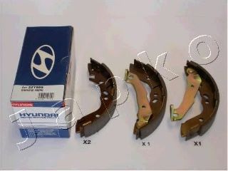 JAPKO 55595 Тормозные колодоки для HYUNDAI EXCEL (Хендай Эxcэл) JAPKO 55595 Тормозные колодоки для HYUNDAI EXCEL (Хендай Эxcэл)