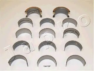 JAPKO 61047GP Комплект подшипников коленчатого вала 