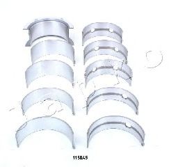 JAPKO 61158A5 Комплект подшипников коленчатого вала<br >12 1986 