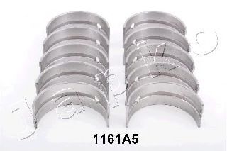 JAPKO 61161A5 Комплект подшипников коленчатого вала 