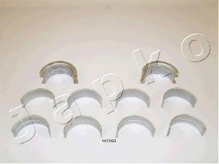 JAPKO 61173G2 Комплект подшипников коленчатого вала 