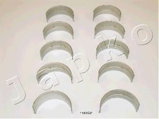 JAPKO 61181GP Комплект подшипников коленчатого вала 