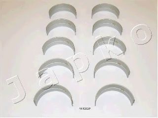 JAPKO 61182GP Комплект подшипников коленчатого вала 