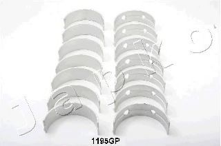 JAPKO 61195GP Комплект подшипников коленчатого вала 