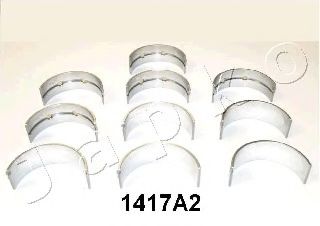 JAPKO 61417A2 Комплект подшипников коленчатого вала<br >12 1987 