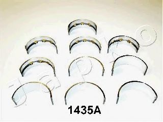 JAPKO 61435A Комплект подшипников коленчатого вала 