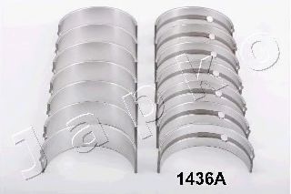 JAPKO 61436A Комплект подшипников коленчатого вала 