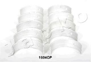 JAPKO 61604GP Комплект подшипников коленчатого вала 