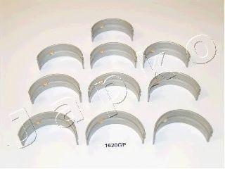 JAPKO 61620GP Комплект подшипников коленчатого вала 