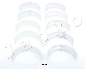 JAPKO 61807GP Комплект подшипников коленчатого вала 