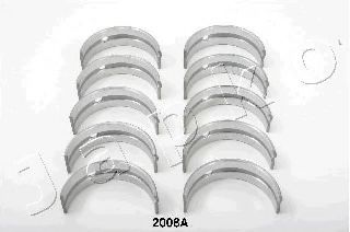 JAPKO 62008A Комплект подшипников коленчатого вала 