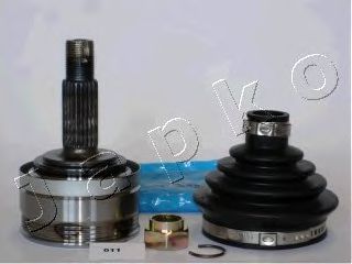 JAPKO 62011 Шарнирный комплект, приводной вал со стороны колеса для LADA 111 (Лада 111)