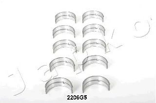 JAPKO 62206G5 Комплект подшипников коленчатого вала 