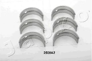 JAPKO 62500A2 Комплект подшипников коленчатого вала 