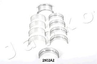 JAPKO 62502A2 Комплект подшипников коленчатого вала 