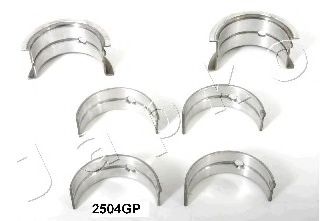 JAPKO 62504GP Комплект подшипников коленчатого вала 