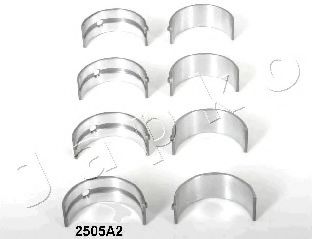 JAPKO 62505A2 Комплект подшипников коленчатого вала 