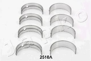 JAPKO 62510A Комплект подшипников коленчатого вала 