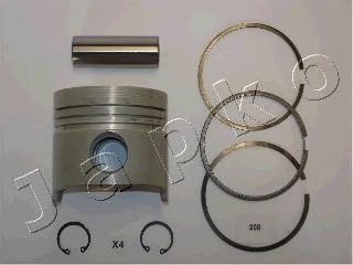 JAPKO 9208 Поршень для TOYOTA QUANTUM III (Тойота/тоета Qуантум 3) JAPKO 9208 Поршень для TOYOTA QUANTUM III (Тойота/тоета Qуантум 3)