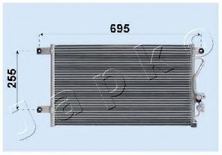 JAPKO CND163018 Конденсатор, кондиционер для MITSUBISHI COLT/RODEO (Митсубиши/митсубиси Cолт/родэо) JAPKO CND163018 Конденсатор, кондиционер для MITSUBISHI COLT/RODEO (Митсубиши/митсубиси Cолт/родэо)