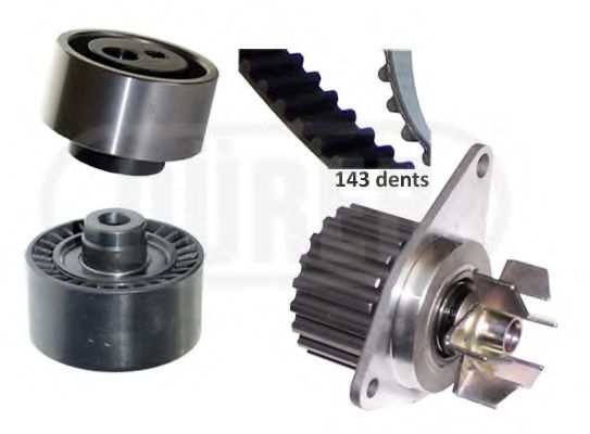 DÜRER PA121051 Комплект ремня ГРМ для CITROëN (Cитроëн)