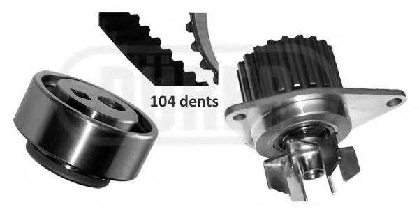 DÜRER PA121053 Комплект ремня ГРМ для PEUGEOT 206 (Пежо 206) DÜRER PA121053 Комплект ремня ГРМ для PEUGEOT 206 (Пежо 206)