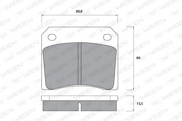 WEEN 151-1085 Тормозные колодки для DAIMLER (Даймлер) WEEN 151-1085 Тормозные колодки для DAIMLER (Даймлер)