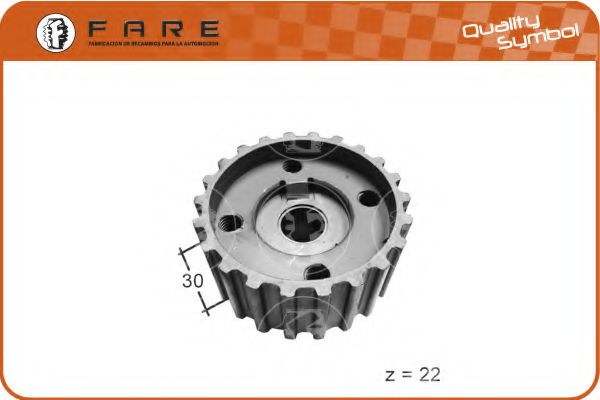 FARE SA 10567 Шестерня, коленчатый вал для AUDI 90 (Ауди 90) FARE SA 10567 Шестерня, коленчатый вал для AUDI 90 (Ауди 90)