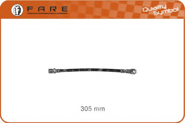 FARE SA 11538 Тормозной шланг для FIAT STRADA (Фиат Страда) FARE SA 11538 Тормозной шланг для FIAT STRADA (Фиат Страда)
