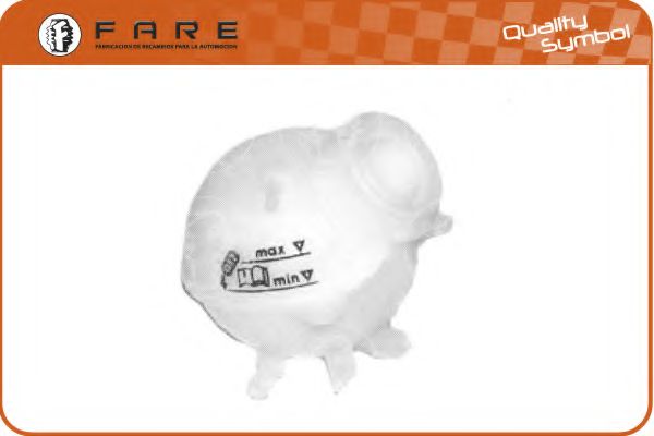 FARE SA 3619 Бачок, радиатор 