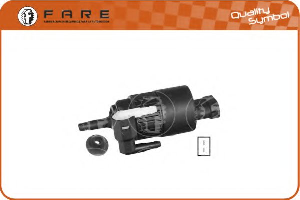 FARE SA 9725 Водяной насос, система очистки окон для RENAULT CLIO I (Рено Cлио и) FARE SA 9725 Водяной насос, система очистки окон для RENAULT CLIO I (Рено Cлио и)