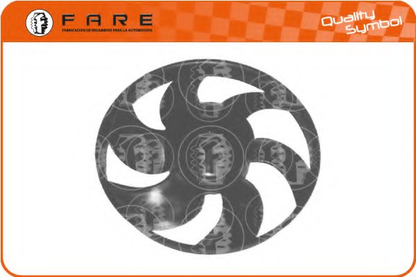 FARE SA V007 Крыльчатка вентилятора, охлаждение двигателя для PEUGEOT 605 (Пежо 605) FARE SA V007 Крыльчатка вентилятора, охлаждение двигателя для PEUGEOT 605 (Пежо 605)