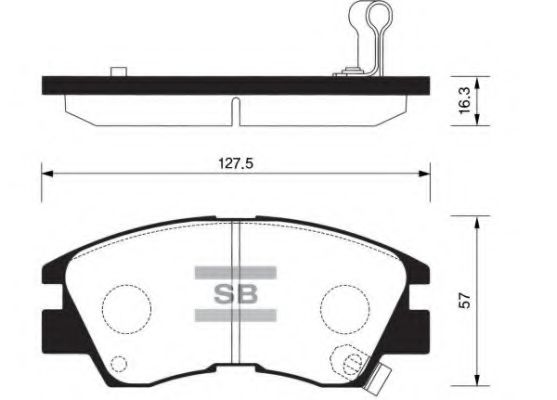 FI.BA FBP1135 Тормозные колодки для MITSUBISHI MONTERO (Митсубиши/митсубиси Монтэро) FI.BA FBP1135 Тормозные колодки для MITSUBISHI MONTERO (Митсубиши/митсубиси Монтэро)