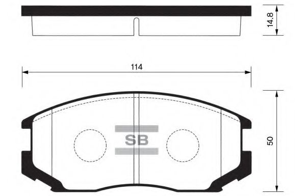 FI.BA FBP1142 Тормозные колодки для PROTON COMPACT (Протон Cомпаcт) FI.BA FBP1142 Тормозные колодки для PROTON COMPACT (Протон Cомпаcт)